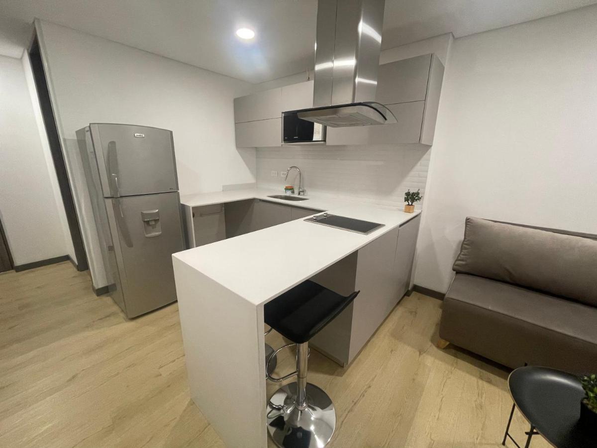 Apartmán Apartaestudio Galerias Loft 2051 Bogotá Exteriér fotografie